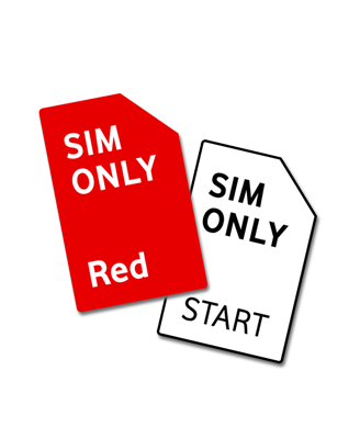 Vodafone Sim Only Red en Start